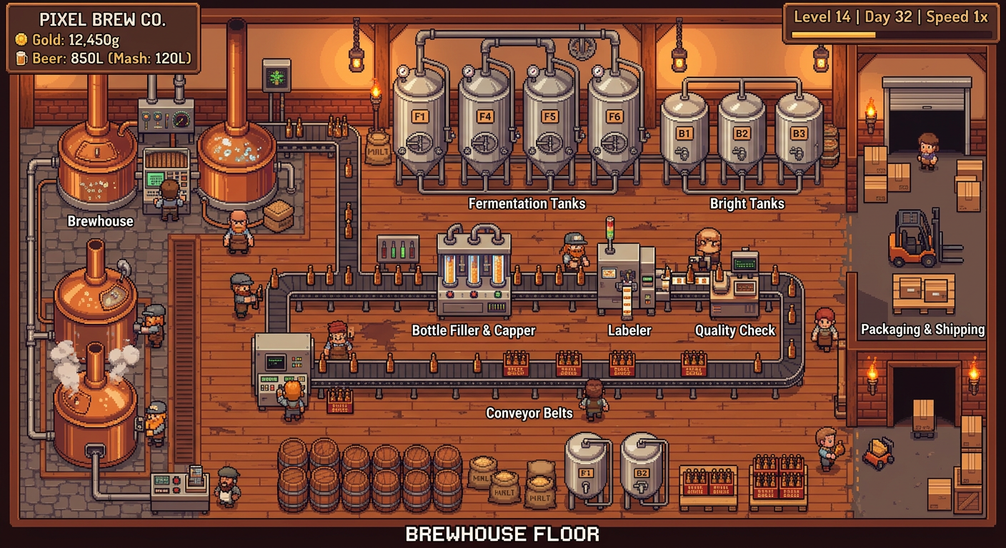 Design your brewery floor